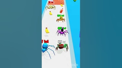 spider run 3D Satisfying gameplay Android IOS