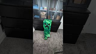 Life Sized Minecraft Creeper 3D Print Finished#3dprinting #gaming #Minecraft #creeper