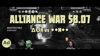 MCOC AW 58.07 [ΔΘH] vs [••M••] - Leader Gets Beat Up by Photon but Wins Anyways