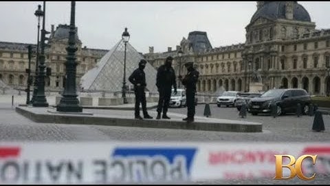 Louvre heist suspects are local petty criminals, Paris prosecutor says
