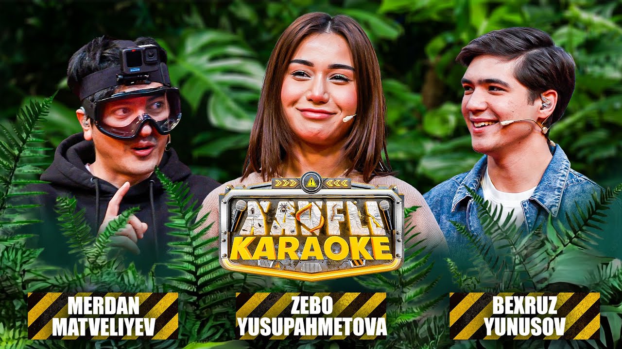 XAVFLI KARAOKE - MERDAN MATVELIYEV x ZEBO YUSUPAHMETOVA x BEXRUZ YUNUSOV
