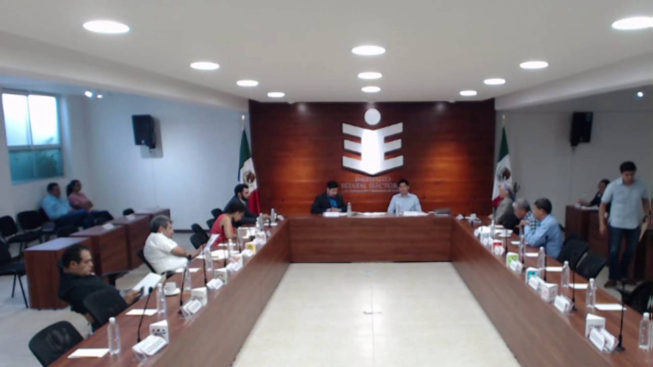 Sesión del COTACORA 14 May 2016 electoral college votes