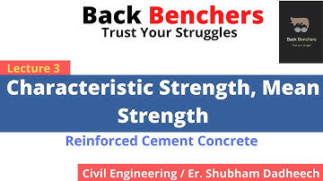 Basic Concepts of RCC-02 | Lecture 03 |  Reinforced Cement Concrete | By Shubham Sir |