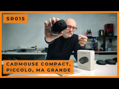 SR015 - Un mouse piccolo per progettare senza compromessi? 3DConnexion CadMouse Compact Wireless