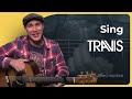 How to play Sing by Travis (Guitar Lesson SB-204)