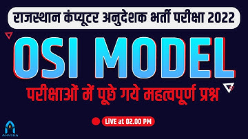 3.osi model mcq | computer teacher vacancy in rajasthan | networking important mcq