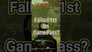 If Fallout 1st Comes to Game Pass