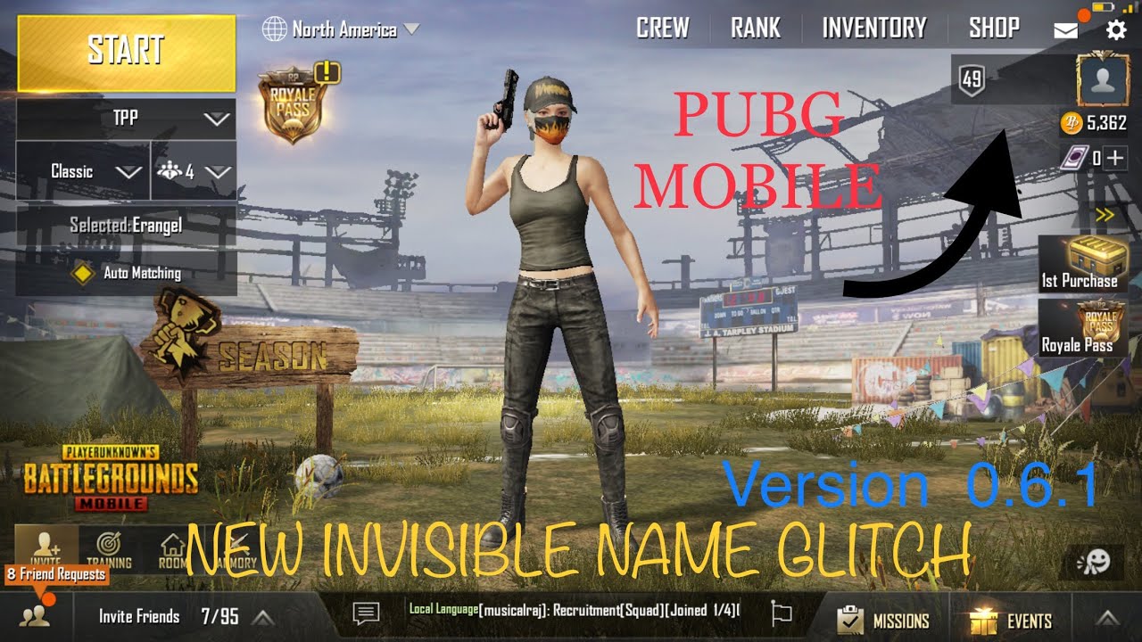 How To Make Your Name Invisible On Pubg Mobile!!! (NOT CLICKBAIT)