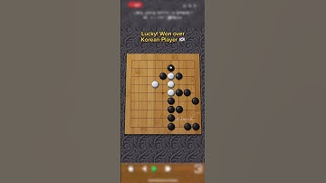 Black Won! #baduk #boardgames #igo #weiqi