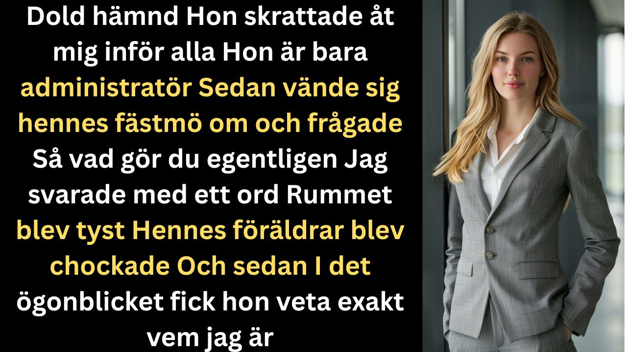 Min syster underskattade mig – sanningen chockade hennes fästman