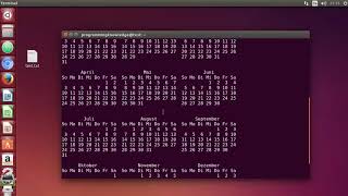 31 Linux Command Line Tutorial For Beginners 31    cal command
