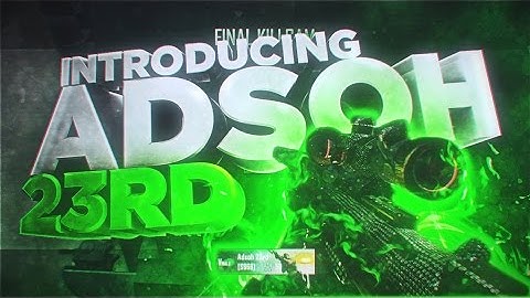 Adsoh 23rd by Sponges (Multi-CoD)