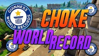 Choke Le World Record - Battle Royal - Fortnite Fr