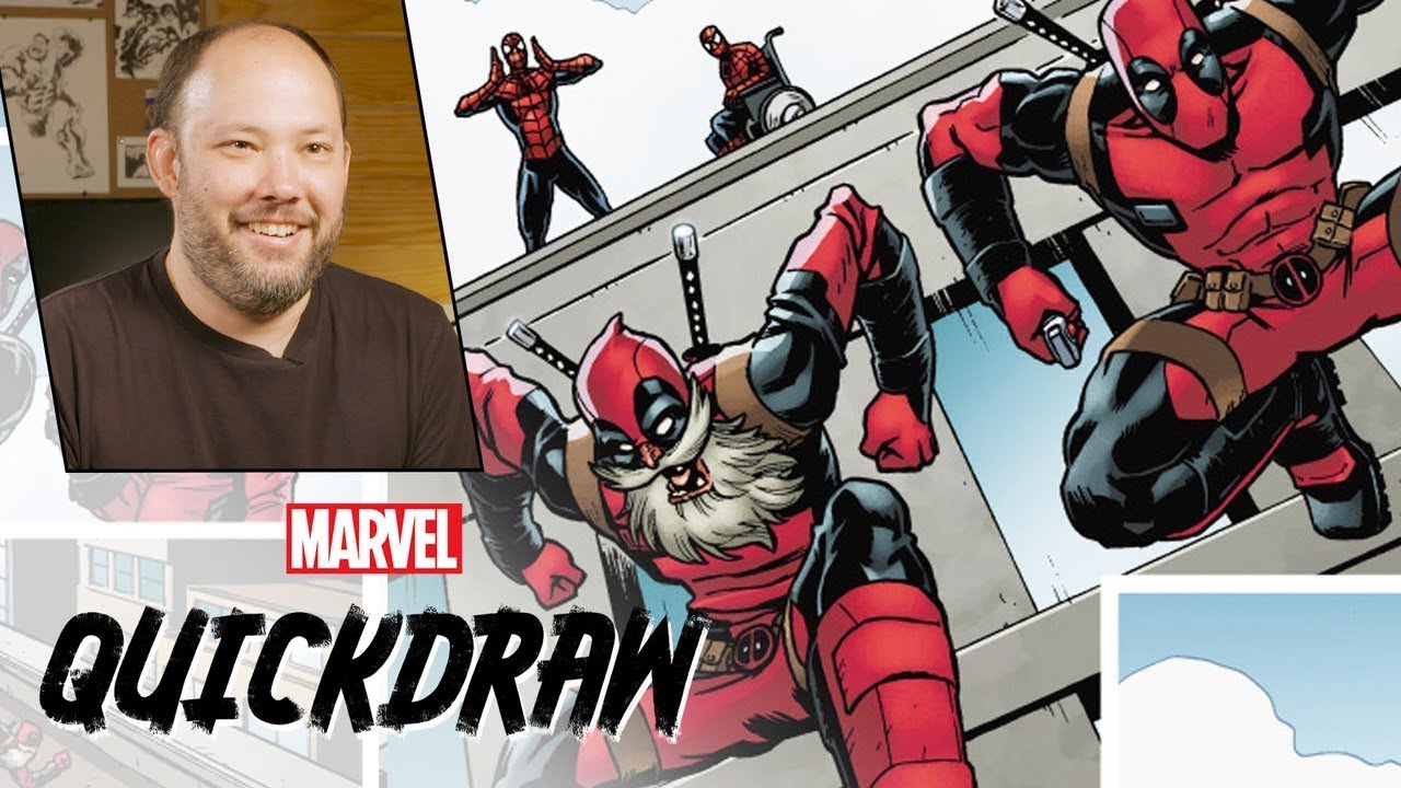 Brian Reber colors Spider-Man & Deadpool | Marvel Quickdraw