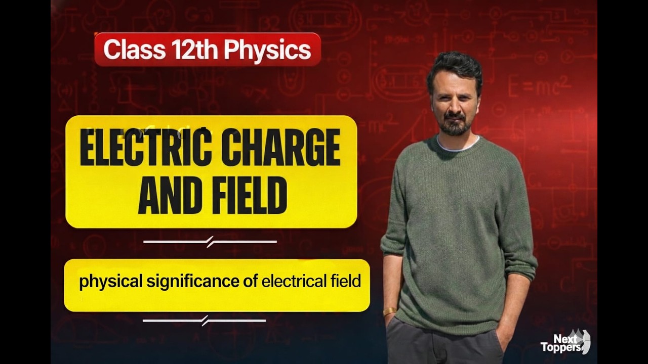 CHAPTER 1 - physical significance of Electrical Field explanation in gujarati 