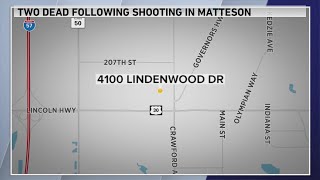 Woman, 16-year-old boy killed in Matteson double shooting