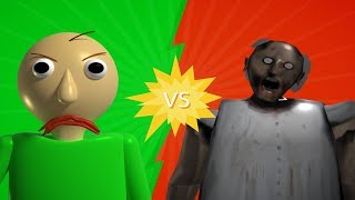 Baldi vs Granny | Baldi's Basics in Granny Horror Game | Mod Battle screenshot 1
