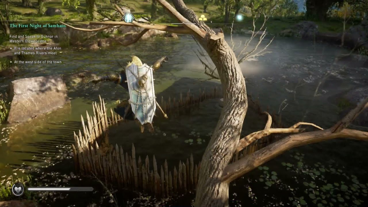 Druid's Cottage Treasure Location Lake - Assassin's Creed Valhalla