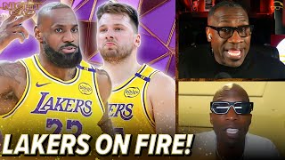 LeBron, Luka, & Lakers TAKE DOWN Knicks in OT for 8th straight win | Nightcap