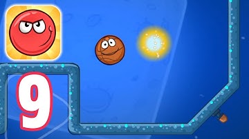 Red Ball 4 - Gameplay Walkthrough Part 9 - Battle For The Moon Levels 56-58 (iOS, Android)