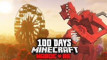 I Survived 100 Days in a SCP Viral Outbreak in Hardcore Minecraft