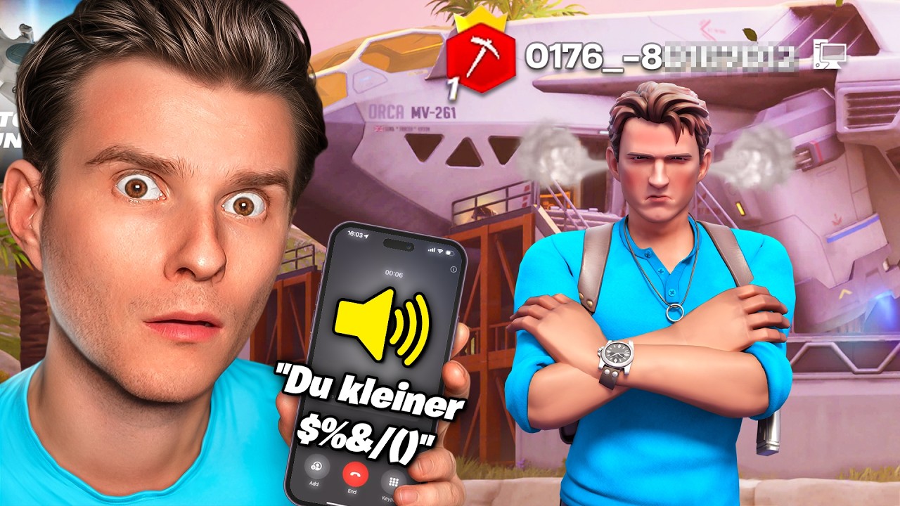 MEINE HANDYNUMMER = MEIN FORTNITE NAME.. 2.0 (Anruf)