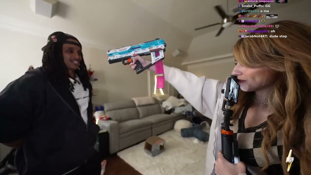 Agent causes chaos at the girls house... ft. Cinna and Bonnie