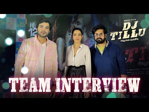 #DJTillu Team Interview | Siddhu, Neha Shetty, Vimal Krishna | RJ Kajal | #DJTilluFromFeb12th