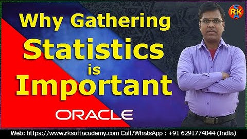 Oracle gather Table Statistics | Oracle Statistics | Optimizer Statistics | Performance Tuning