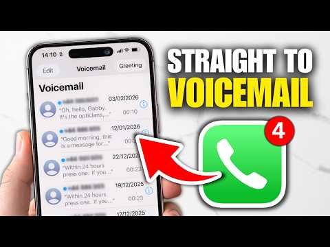 How To Make ALL Calls Go To Voicemail On iPhone