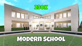 Modern School Tour!!! | Bloxburg