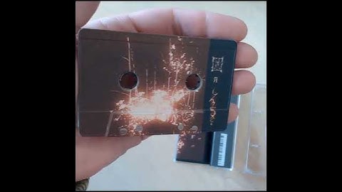 Trhä - Endlh​ë​ton​ë​g cassette (Flowing Downward, 2022)