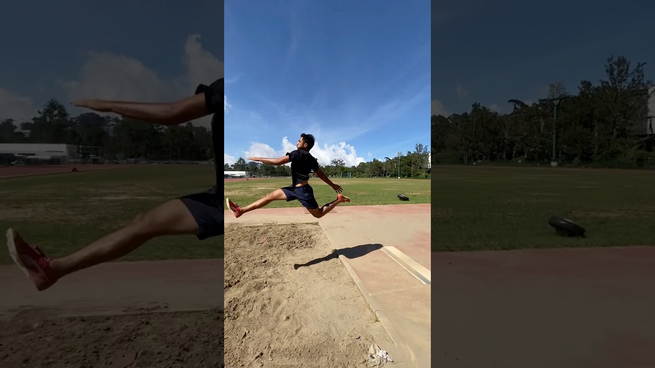 LONG JUMP #jumper #longjump #olympicsport #standinglongjump #trackandfield