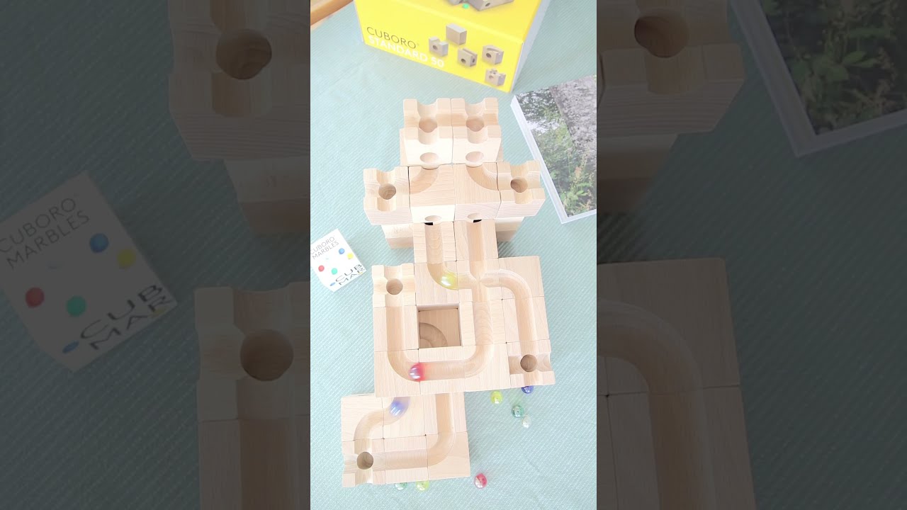 CUBORO STANDARD 50 スターターセット Amazon.com: Cuboro Standard 50 Marble Run - The Large