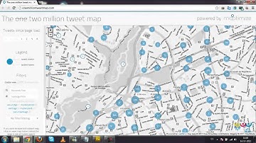 Twitter Map averigua el lugar geográfico donde nacen millones de  tweets
