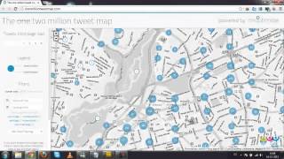 Twitter Map Averigua El Lugar Geográfico Donde Nacen Millones De Tweets