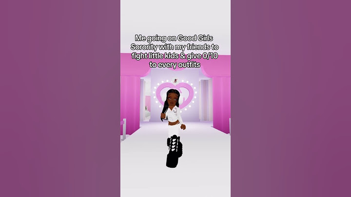 Does anyone remember Good Girls Sorority 😂? #goodgirlssorority #roblox
