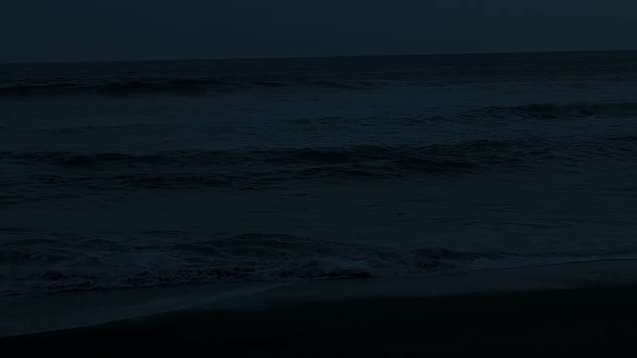 Ocean Sounds For Deep Sleeping | Calm Your Mind And Sleep Through The Night | 12H Dark Screen