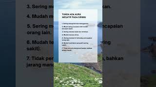 tanda ada aura negatif pada dirimu #psikologikepribadian #faktapsikologi #inspirasistory