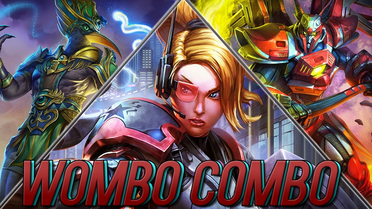 Wombo Combos! "Tri-Force" Athena, Thanatos, Thoth - SMITE Combo Guide