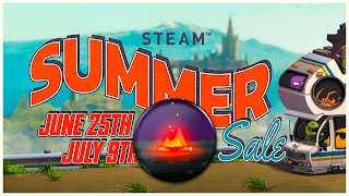 Crafting the Steam Summer Road Trip Badge (Steam Summer Sale 2020)
