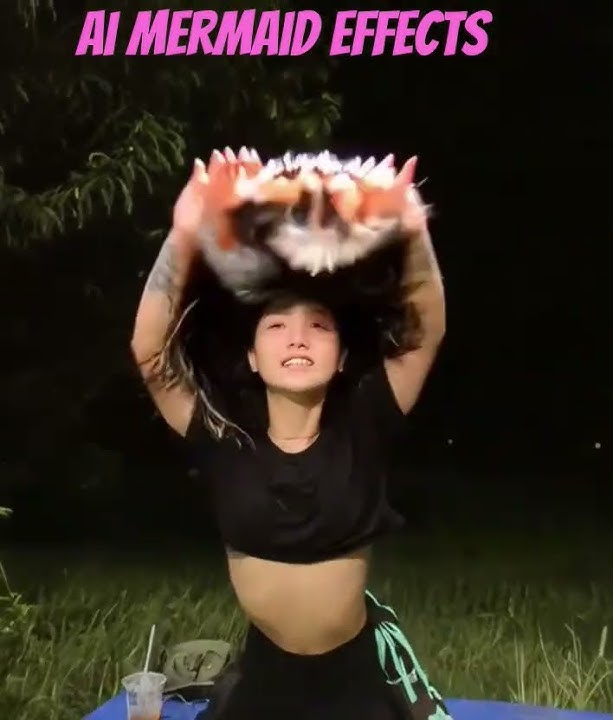 ai mermaid effects #fypyoutube #kpop #music #ai
