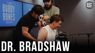 Dr. Bradshaw Adjusts Bobby’s Back & Works on His Shoulder