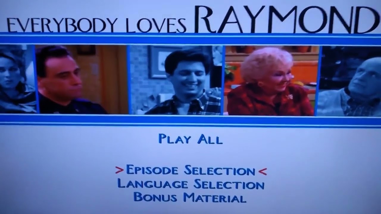 Everybody Loves Raymond The Complete Series DVD Main Menu