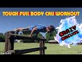 Advanced Full Body Calisthenics Workout - No Weights Gym Circuit