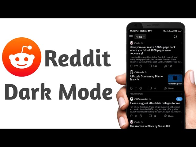 How to Turn on Reddit Dark Mode on New/Old Reddit & Mobile App