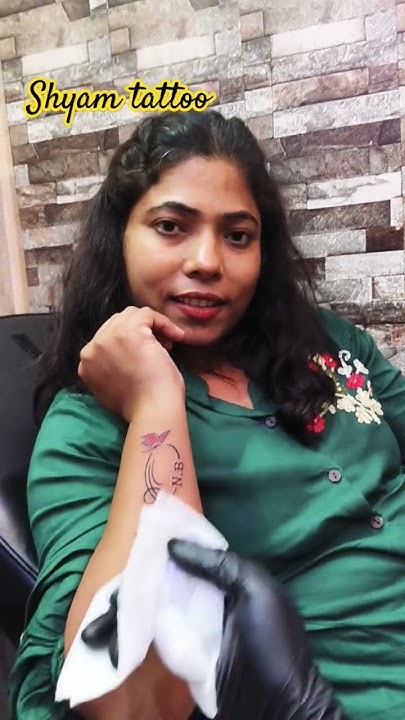  Shyam tattoo #permanent tattoo #infinity tattoo #artist RK - YouTube