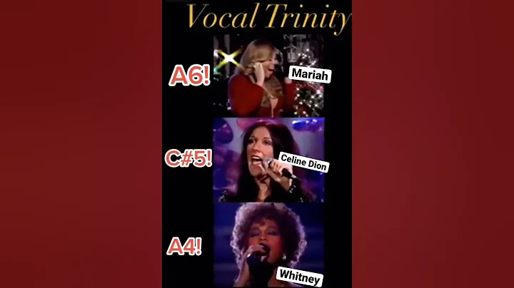 The Vocal Trinity👑🎊🥹 #ytshorts #mariahcarey #whitneyhouston #celinedion #viral #ytshorts #fyp