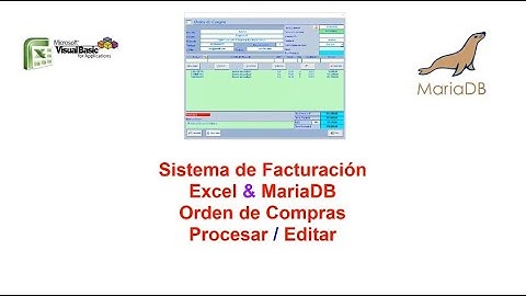 Sistema de Facturación Excel & MariaDB  Nº 5