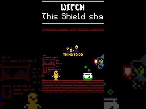 Deflect projectiles with the Shield on your back!